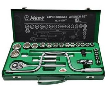 جعبه بکس هنس مدل 4624-12MT مجموعه ۲۴ عددی