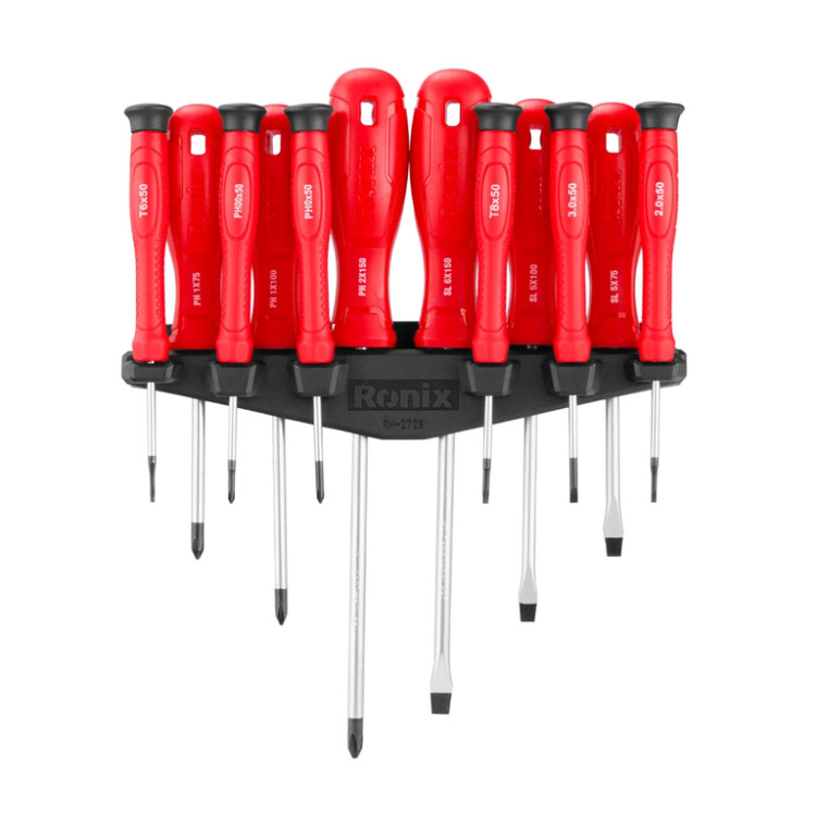 ست ۱۲ عددی پیچ گوشتی رونیکس مدل RH-2728