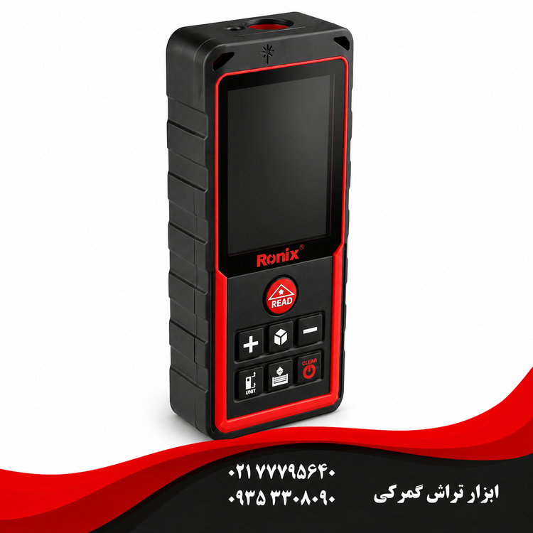 رونیکس مدل 9351 متر لیزری 50 متری نور قرمز