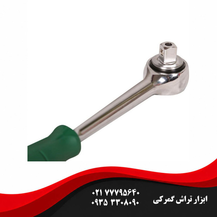 آچار بکس جغجغه ای هنس مدل 4130GQ سایز ۱.۲ اینچ