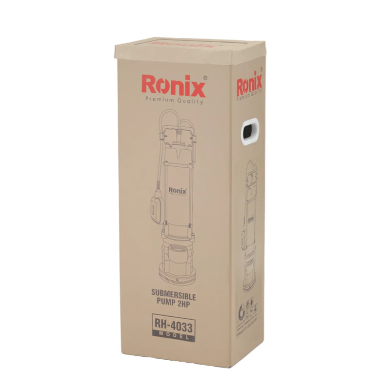 رونیکس مدل RH-4033 پمپ کف کش استیل 2 اسب بخار 48 متری