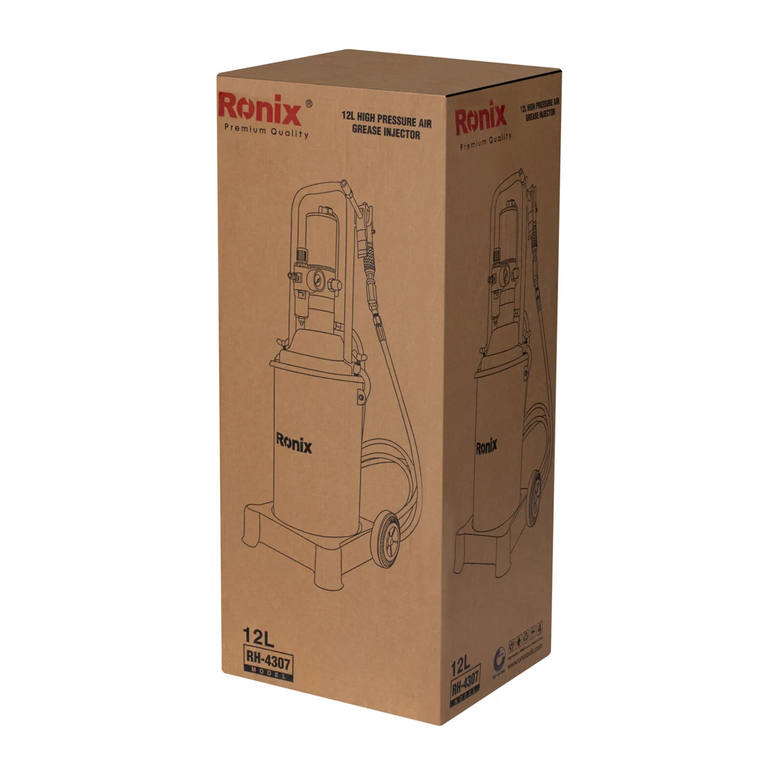 رونیکس RH-4307 گریس پمپ سطلی 12 لیتری