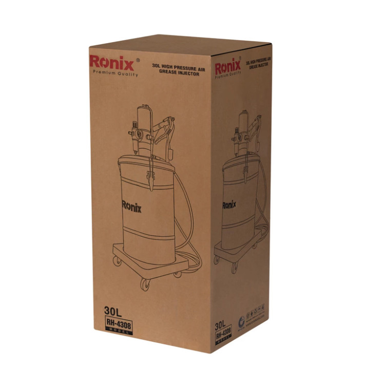 رونیکس مدل RH-4308 گریس پمپ سطلی 30 لیتری
