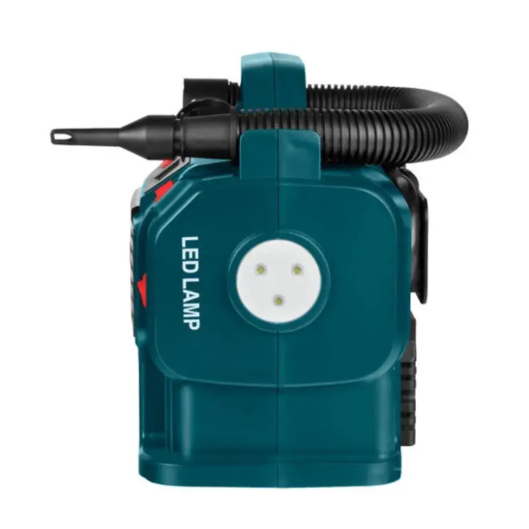 رونیکس مدل RH-4261 مینی کمپرسور باد سه کاره دیجیتال فندکی و برق شهری