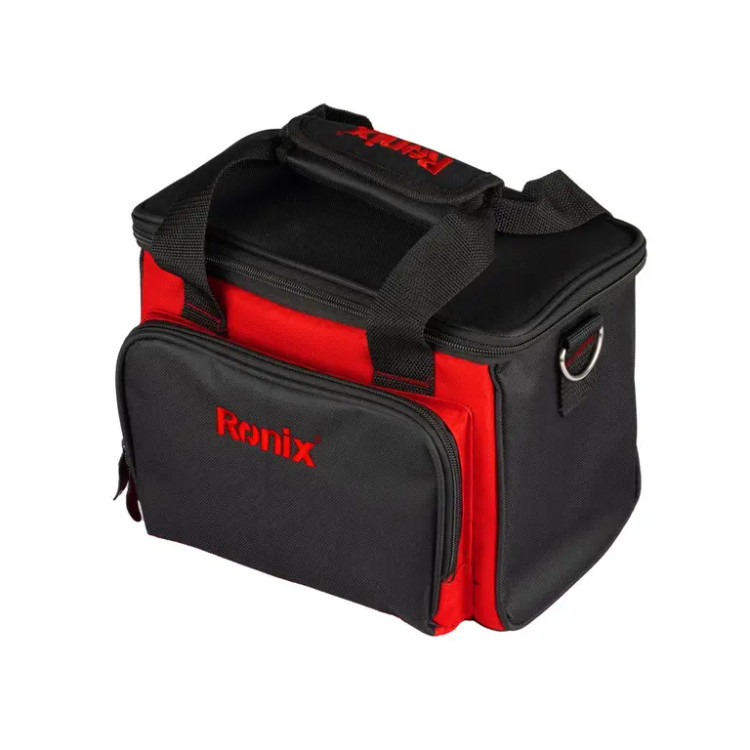رونیکس مدل RH-4261B مینی کمپرسور باد سه کاره دیجیتال فندکی و برق شهری همراه با کیف