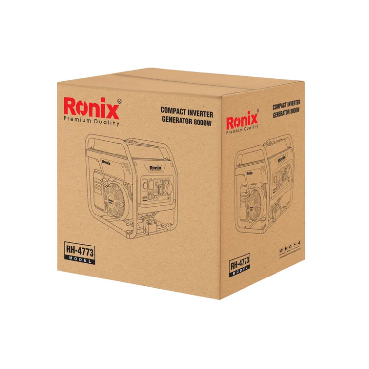 رونیکس مدل RH-4773 ژنراتور اینورتر کامپکت 8000 وات