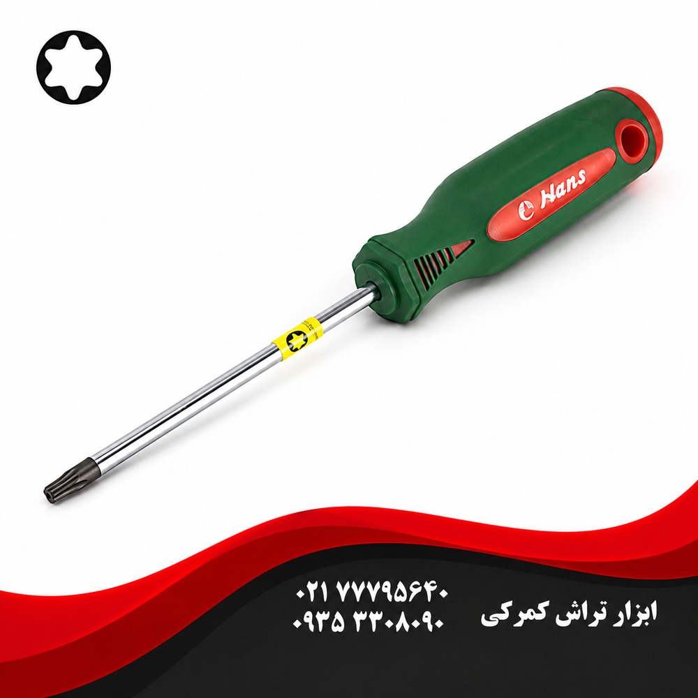 پیچ گوشتی ستاره ای هنس سایز T27