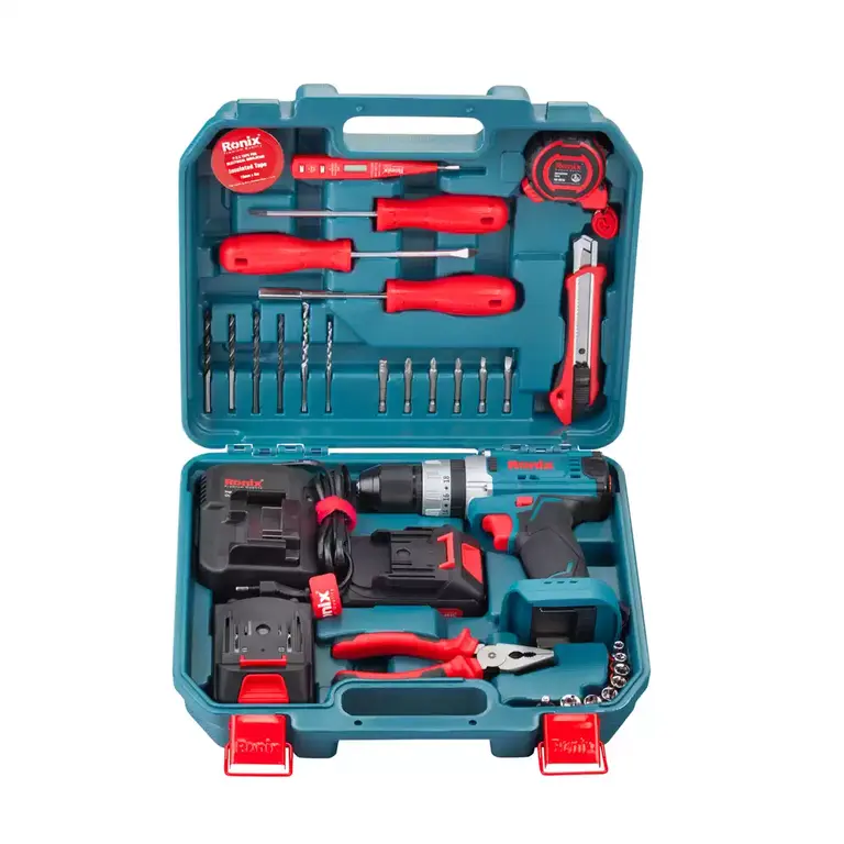 رونیکس مدل  RS-8615  کیت دریل شارژی 16 ولت - 33 پارچه