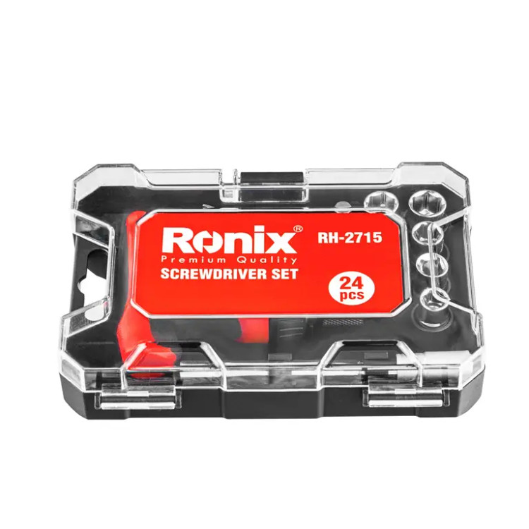 رونیکس مدل RH-2715 ست 24 عددی بیت و بکس