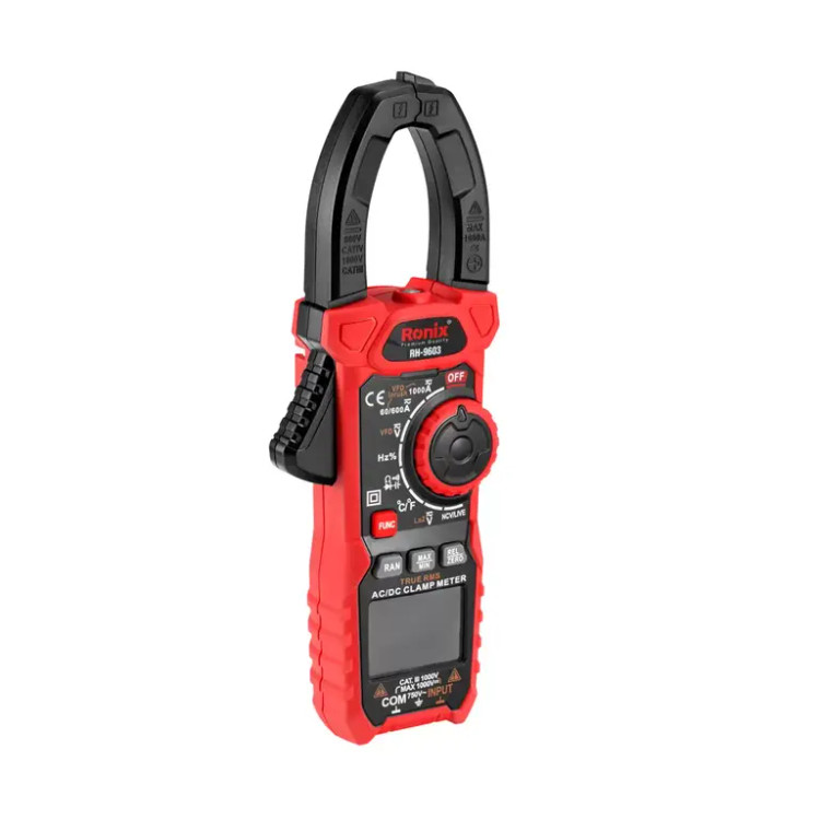 رونیکس مدل RH-9603 مولتی متر کلمپی دیجیتال
